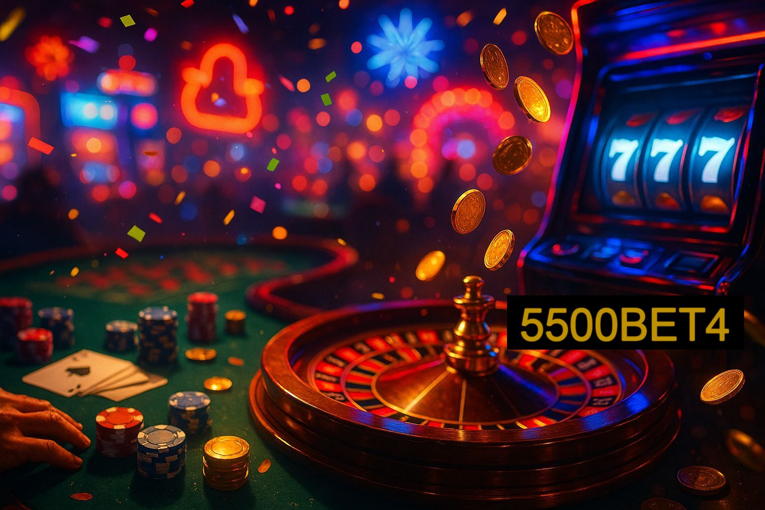 Jogos emocionantes no 5500BET4